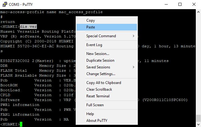 xshell怎么连接交换机console_如何用console口配置交换机