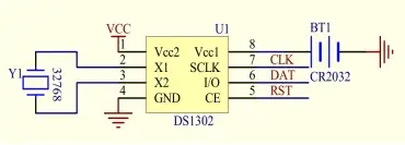 ds1302电路原理图_电阻箱在电路图中的符号