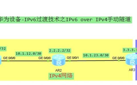 ipv6 over ipv4配置实验报告_ipv6协议的配置实验报告