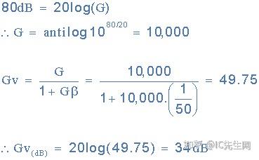 负反馈降低电路增益_反馈电压计算公式