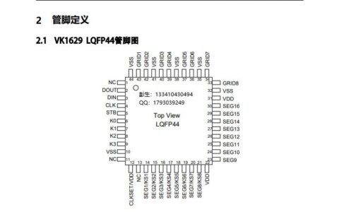 l293d芯片引脚图_步进电机驱动芯片