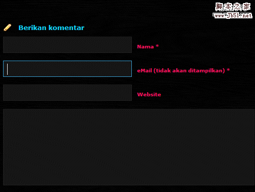 表单html制作_html表单模板