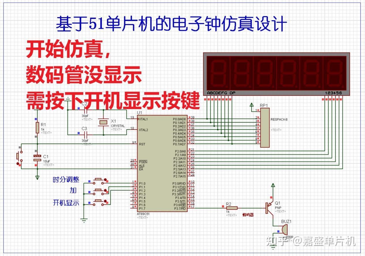 单片机定时器的原理_电子时钟