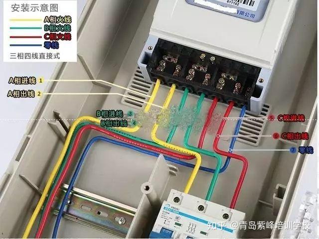 德力西电表dds607接线图_德力西单相电表接线图