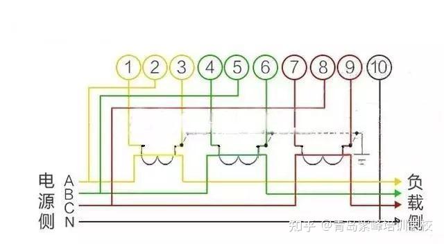 德力西电表dds607接线图_德力西单相电表接线图