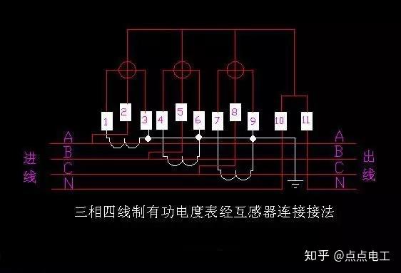 dd862-4型单相电能表接线图_dd862-4型单相电能表接线图互感器