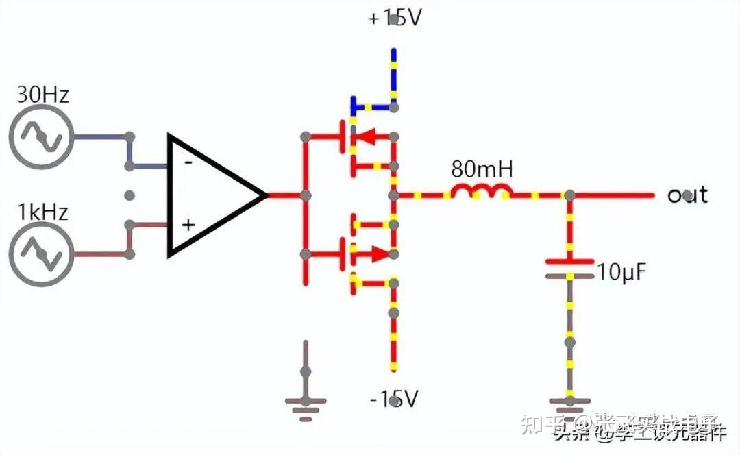 反相积分运算电路图_反相积分运算电路图解