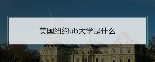 美国纽约ub大学是什么.jpg