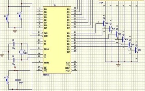 ds1307时钟模块PCB尺寸图_ds1307时钟模块电路原理图