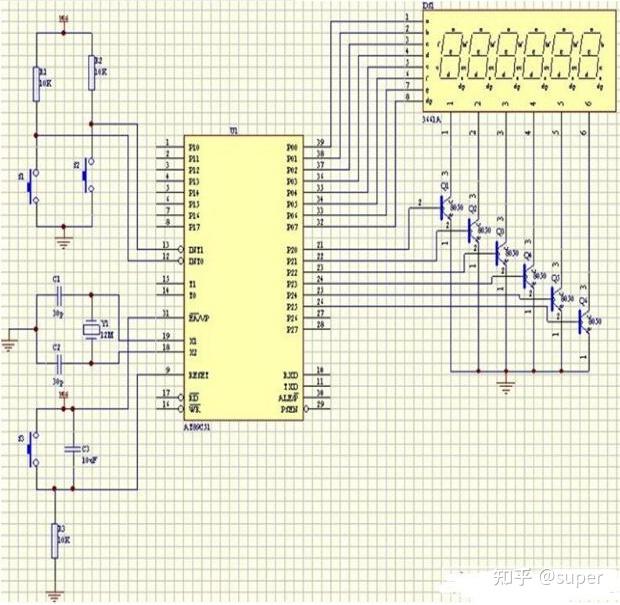 ds1307时钟模块PCB尺寸图_ds1307时钟模块电路原理图