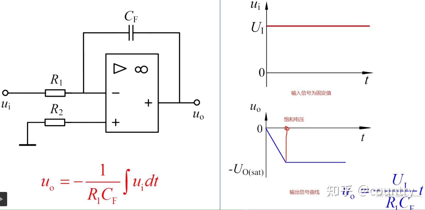 反相积分运算电路特点有哪些_反相积分运算电路特点有哪些方法