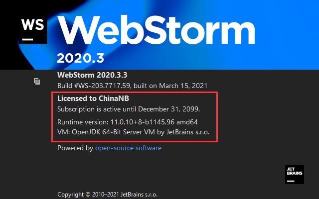 webstorm激活码2021年_webstorm激活码2020.2