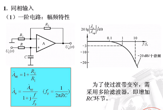 压控电压源二阶低通滤波电路原理_二阶有源带通滤波器的设计