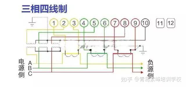 德力西电表dds607接线图_德力西单相电表接线图