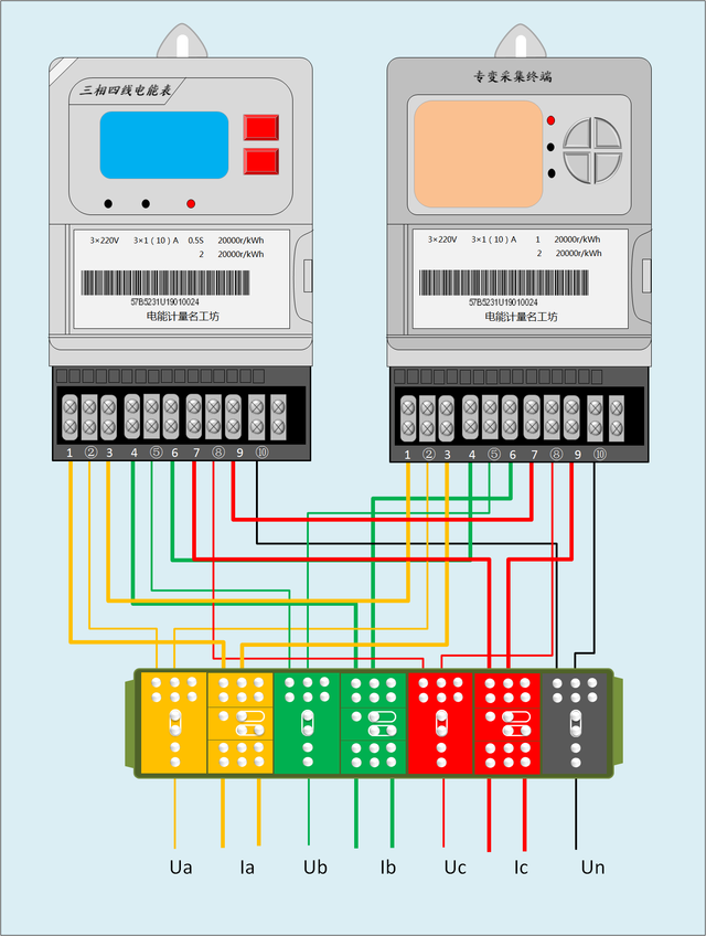 电能表DTSU666接互感器接线图_dts1166型电能表怎么接互感器