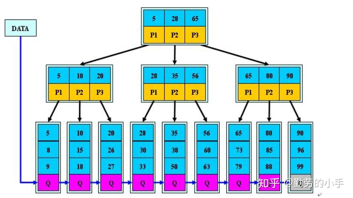 b树和b+的区别_b树的定义