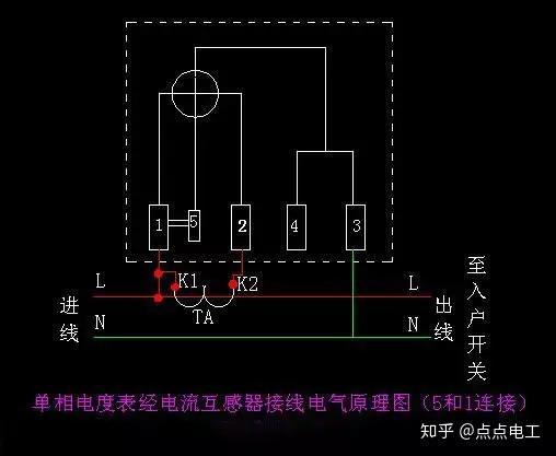 dd862-4型单相电能表接线图_dd862-4型单相电能表接线图互感器