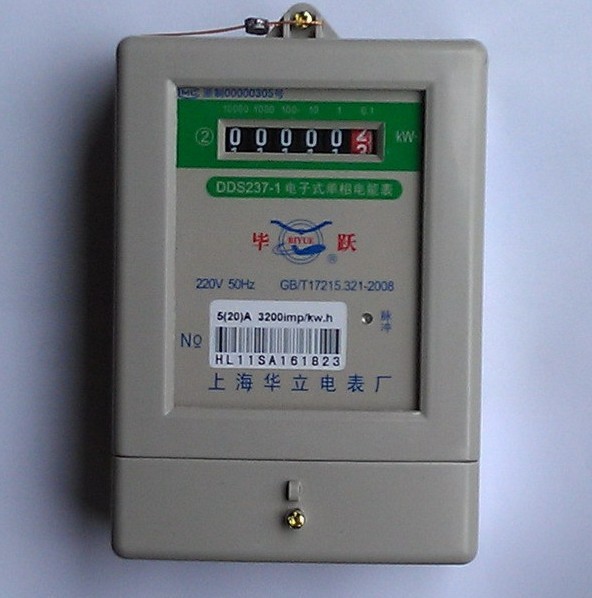dds237电子式单相电能表_DDS237电子式单相电能表进出线接法
