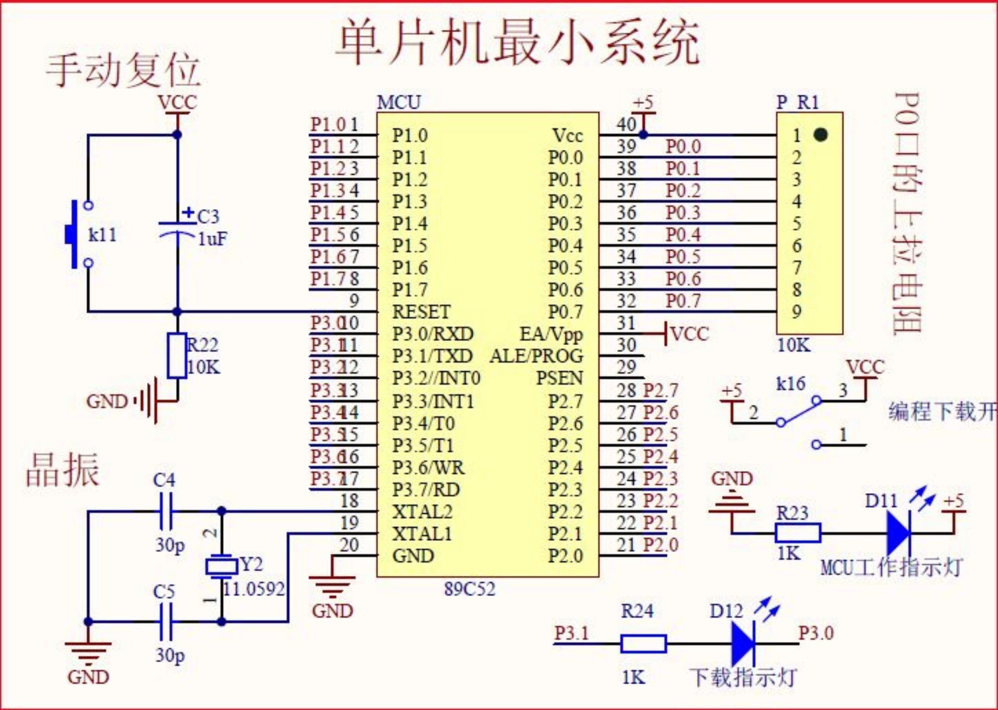 单片机查表程序设计方法_单片机编程入门基础知识