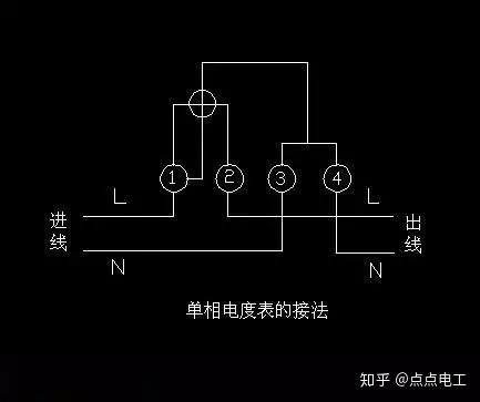 dds658单相电子式电能表怎么接线_dds666型单相电子式电能表