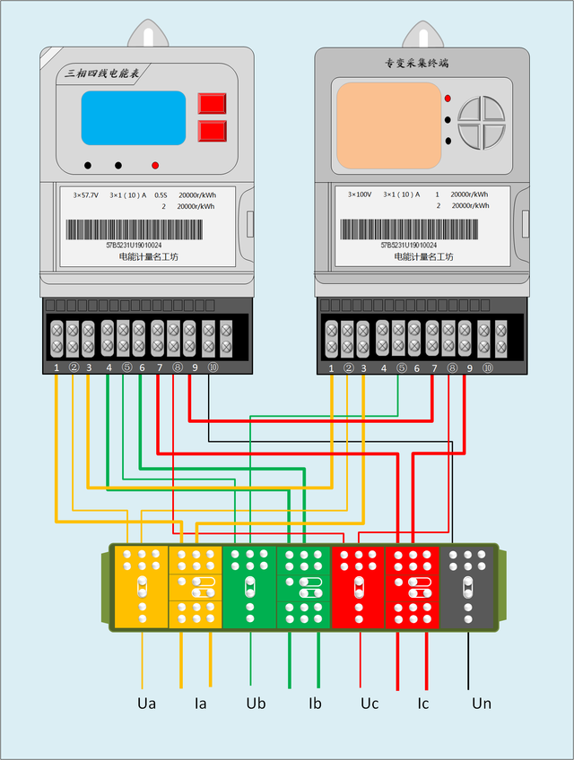 电能表DTSU666接互感器接线图_dts1166型电能表怎么接互感器