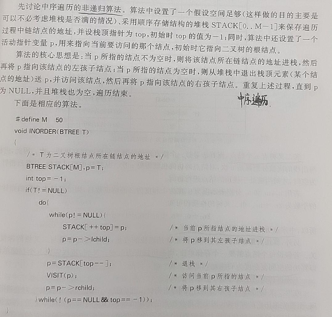 线索二叉树中序_后序线索二叉树怎么画详解