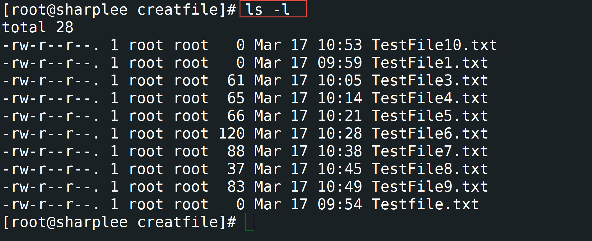 linux的ls-l命令_linux常用命令全集