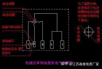 dds666型单相电能表接线方式_两相电表怎么接线