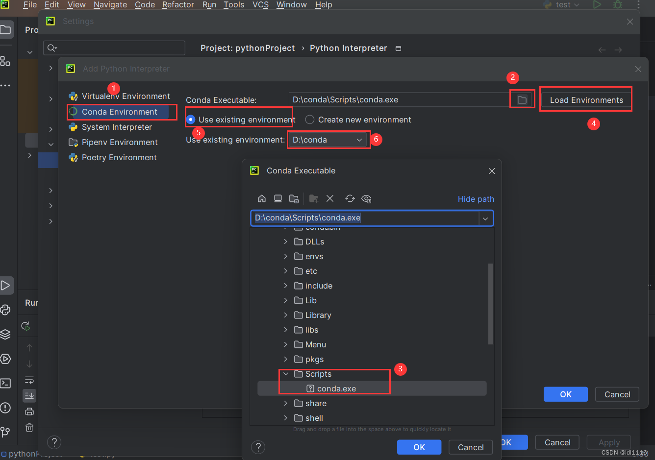 PyCharm激活2023.3.5(Pycharm(2023.3.2)使⽤conda虚拟环境-Windows)