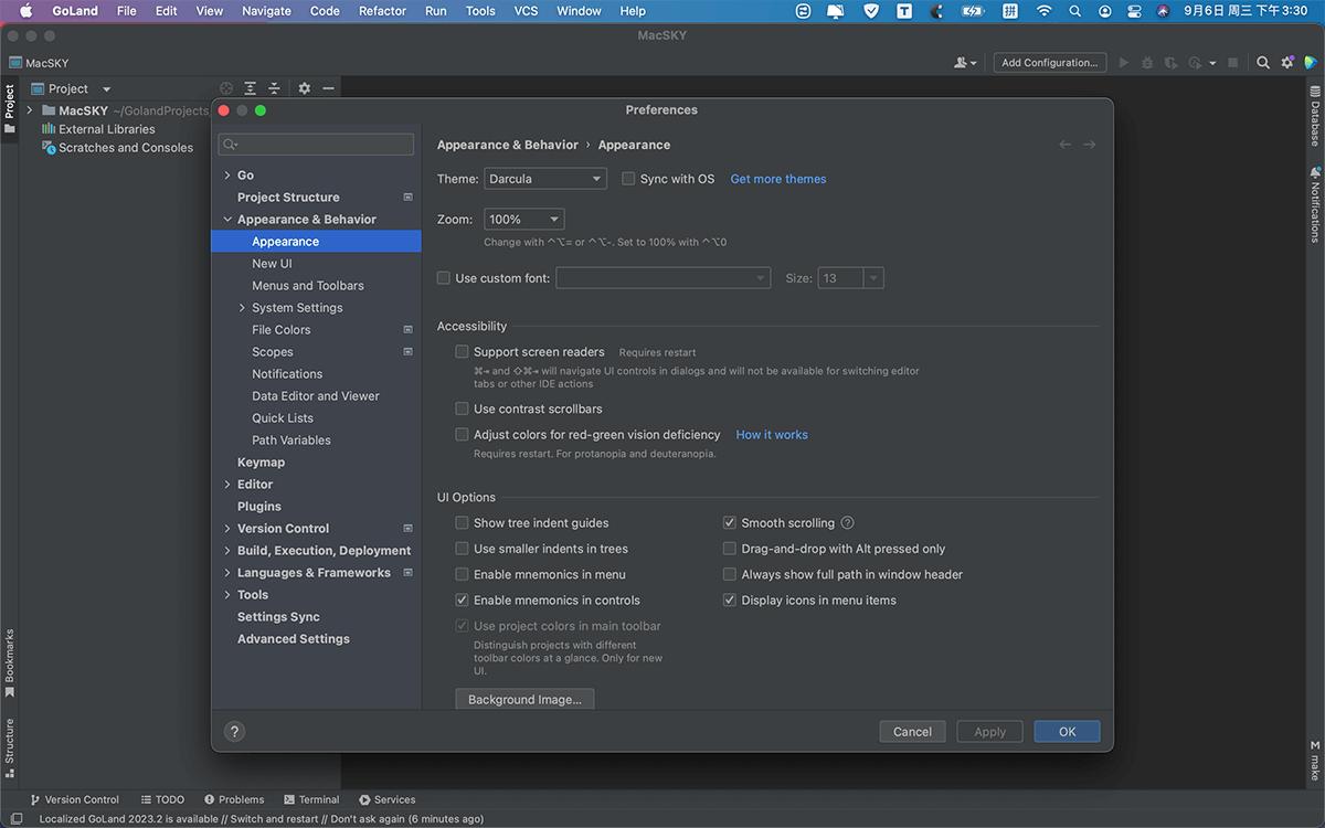 RubyMine激活2024.1.2(JetBrains GoLand 2024.1.1 for Mac 激活版 Go语言集成开发环境 (Intel+Apple Silicon))