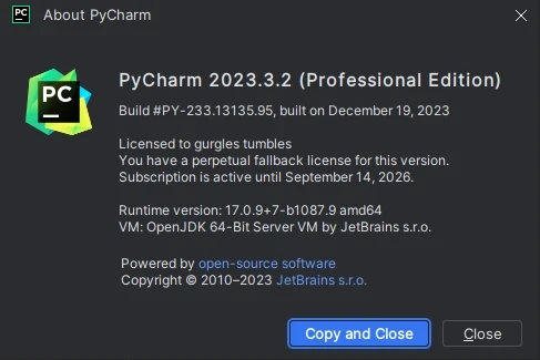 PyCharm激活2023.2.2(PyCharm 2023.3.2最新版免费激活激活成功教程安装教程（附激活工具+激活码）-持续更新)