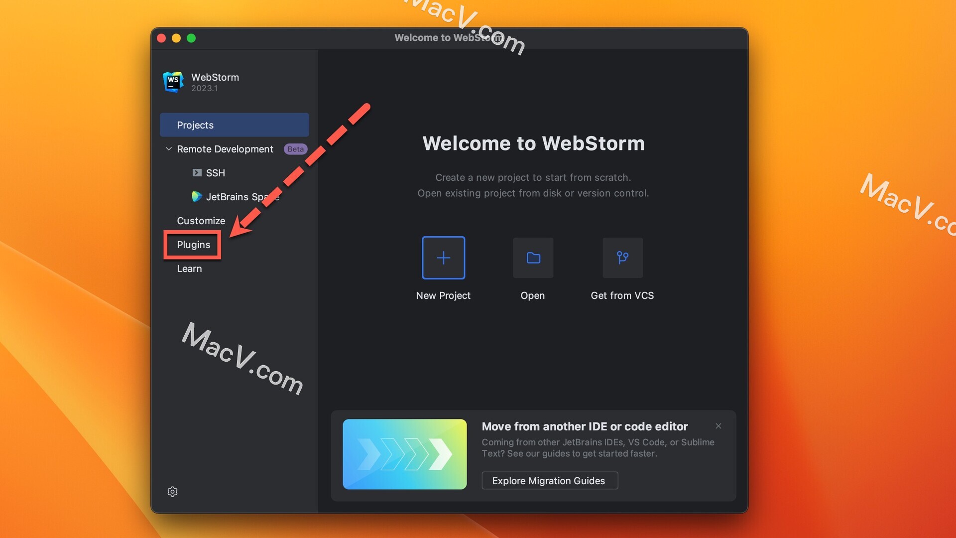 WebStorm激活2023.3.2(WebStorm 2023 for Mac(JavaScript开发工具))