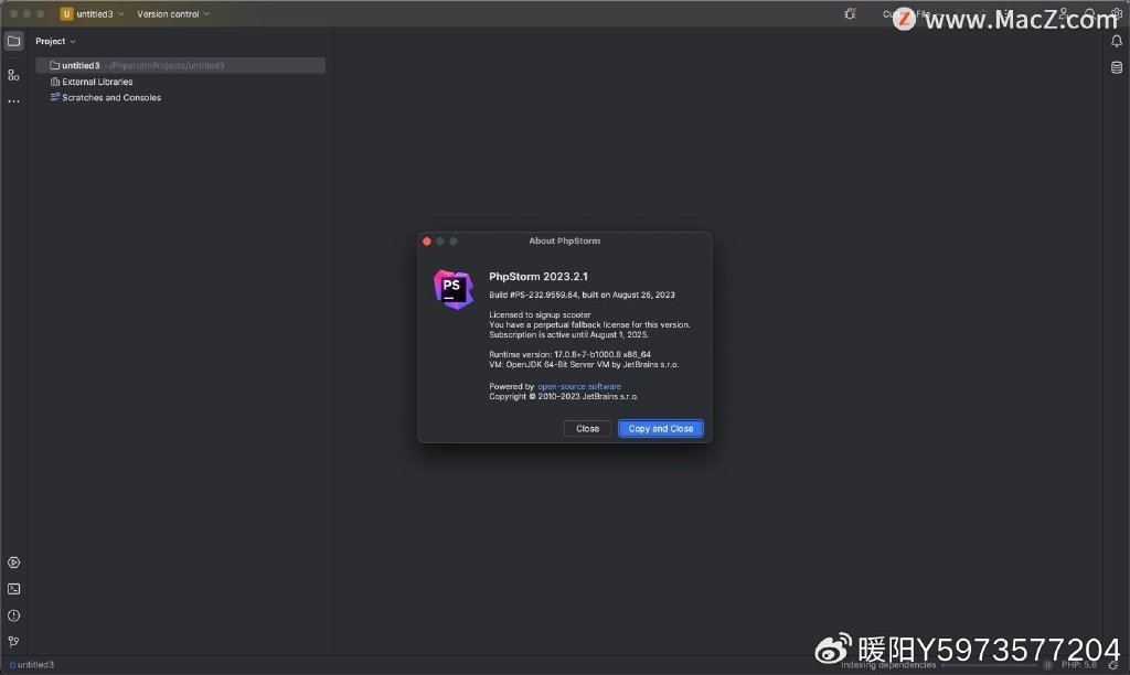 PhpStorm激活2023.2.3(PhpStorm 2023.2.1汉化激活版 无需登录账号 支持M1)