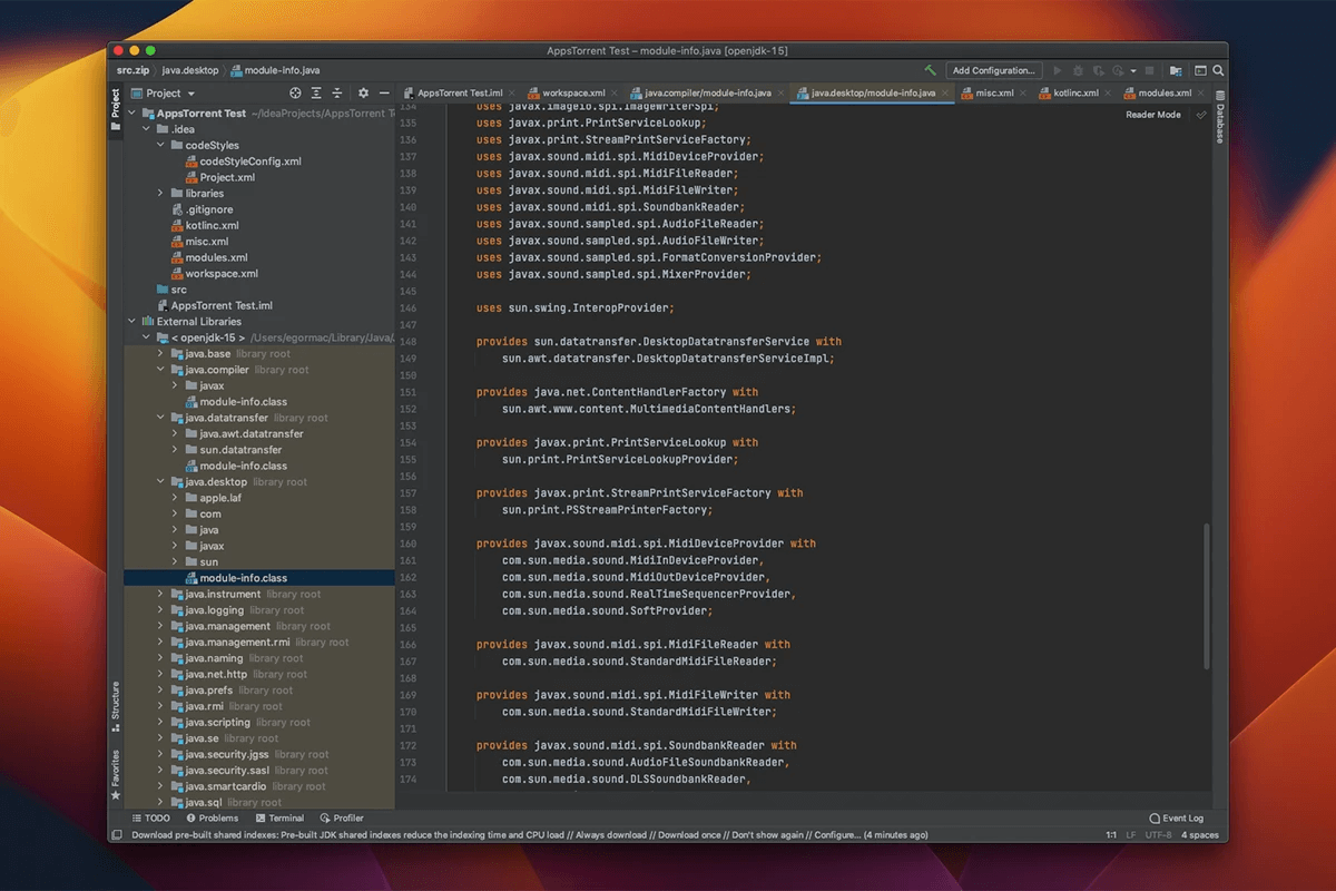 RubyMine激活2023.2.5(Jetbrains IntelliJ IDEA for Mac v2023.2.5)