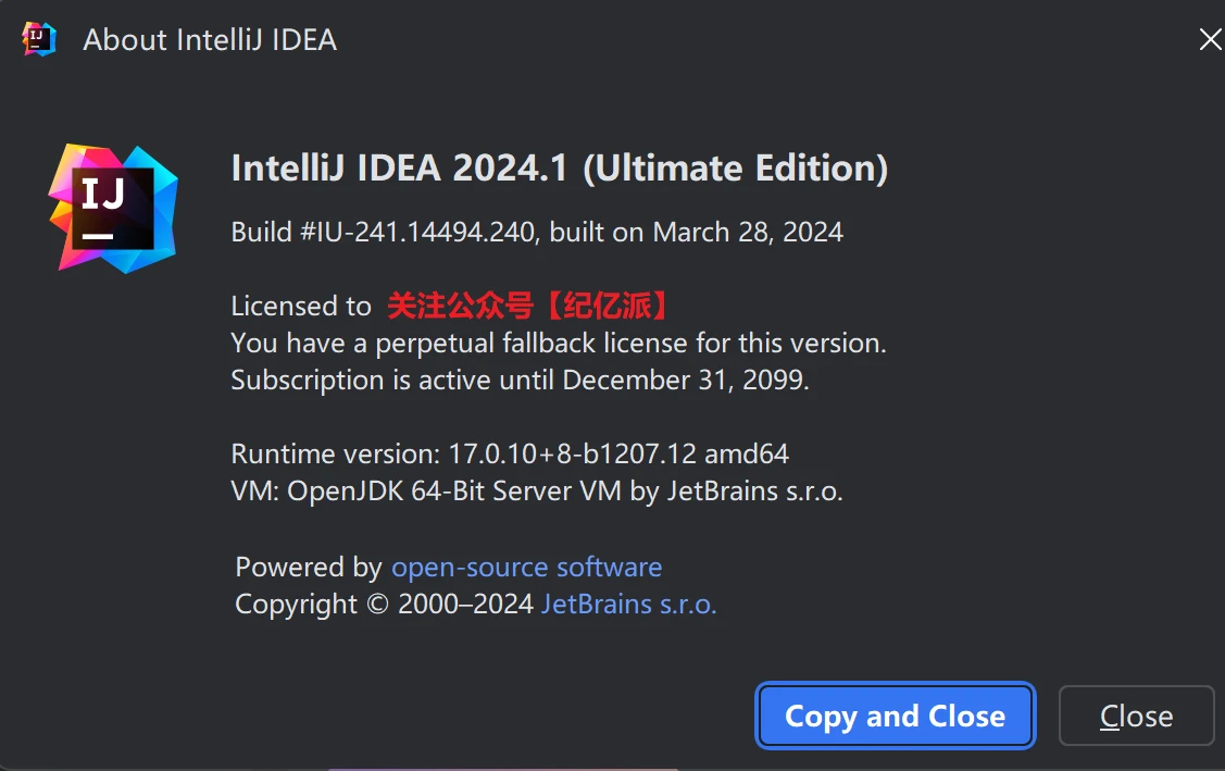 IDEA激活2024.1.2(IntelliJ IDEA 2024.1最新版免费激活激活成功教程安装教程（附激活工具+激活码）-永久持续更新)
