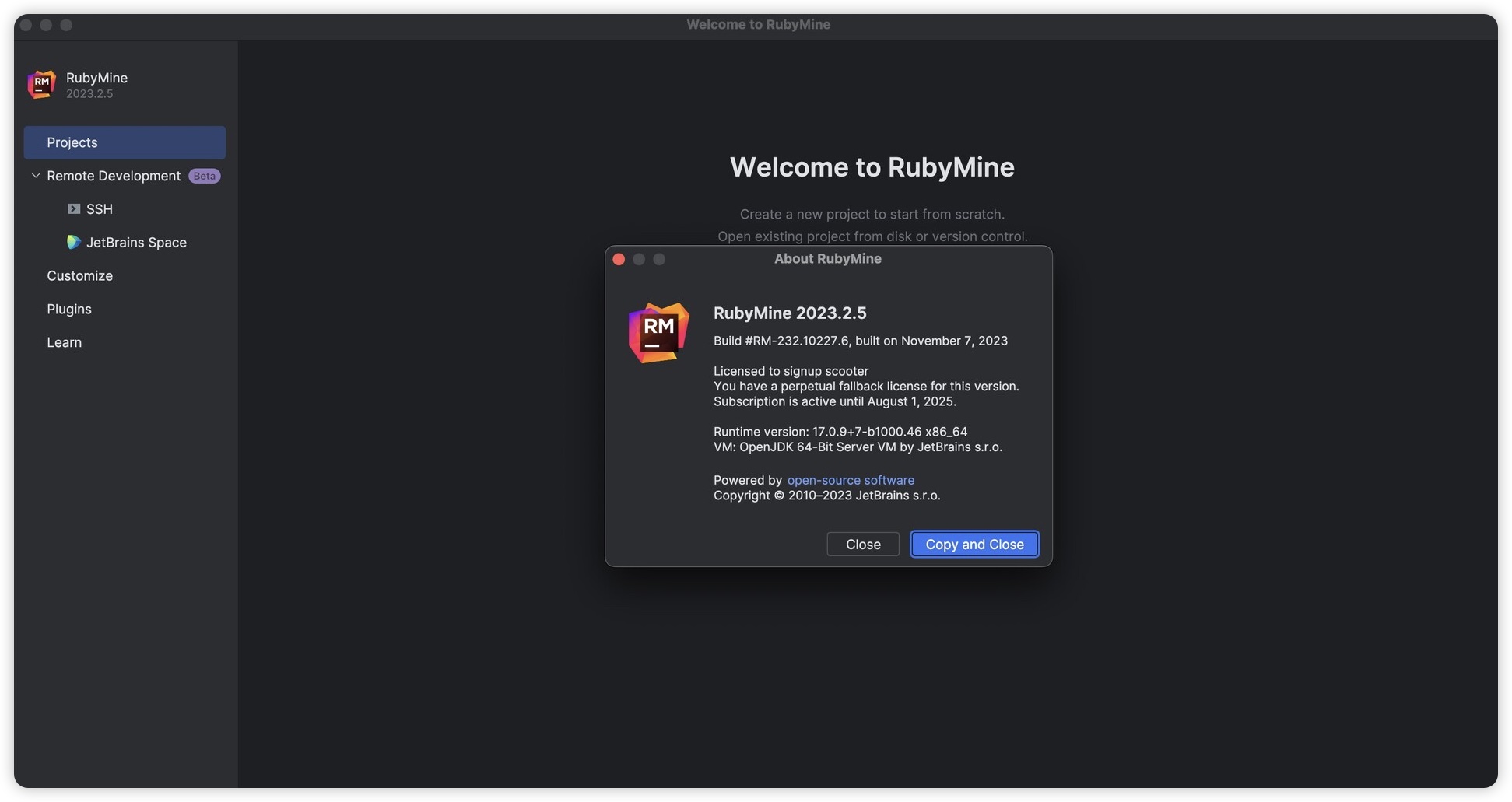 RubyMine激活2023.3.5(RubyMine 2023 for Mac v2023.3 中文激活版 强大的Rails／Ruby开发工具RM (intel／M1均可))