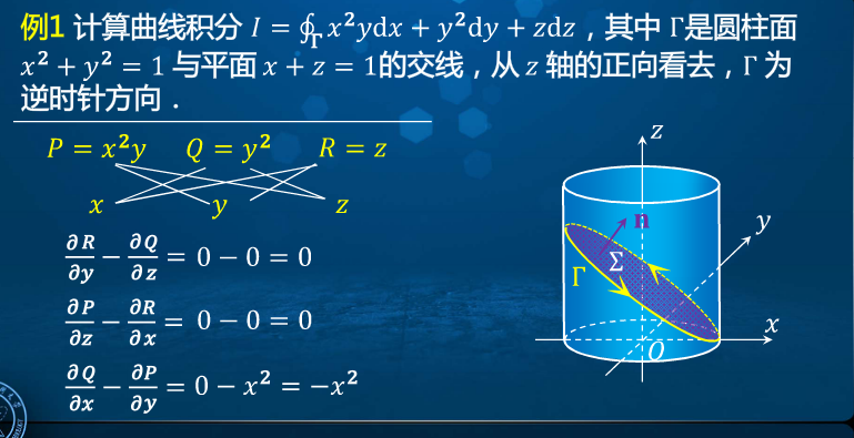 高等数学学习笔记——第九十讲——斯托克斯公式