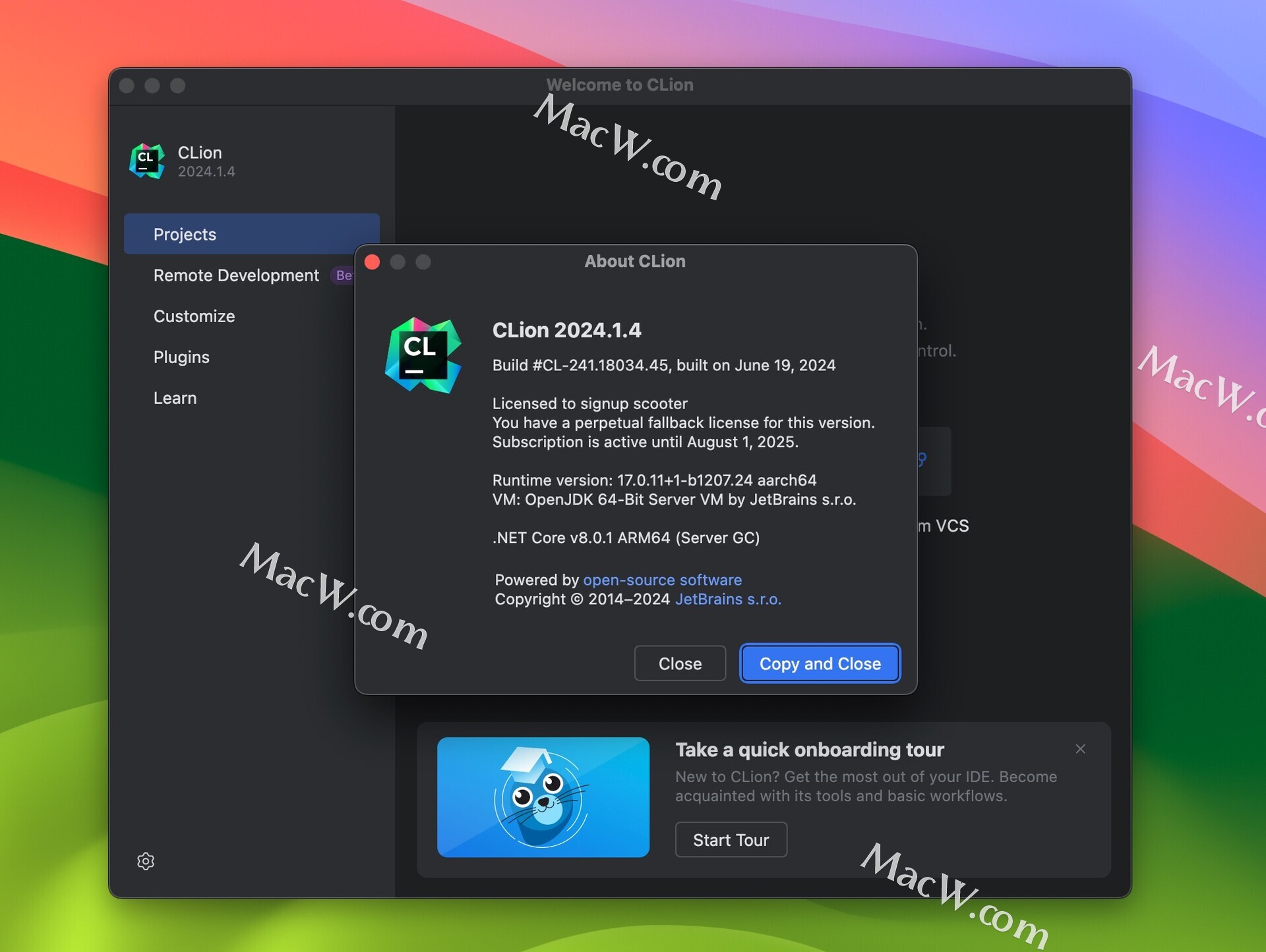 Clion激活2024.1.4(JetBrains CLion 2024 for Mac(跨平台集成开发环境))