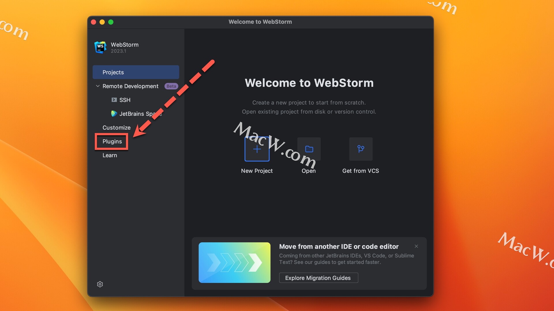 WebStorm激活2023.3.3(WebStorm 2023 for Mac(JavaScript开发工具))