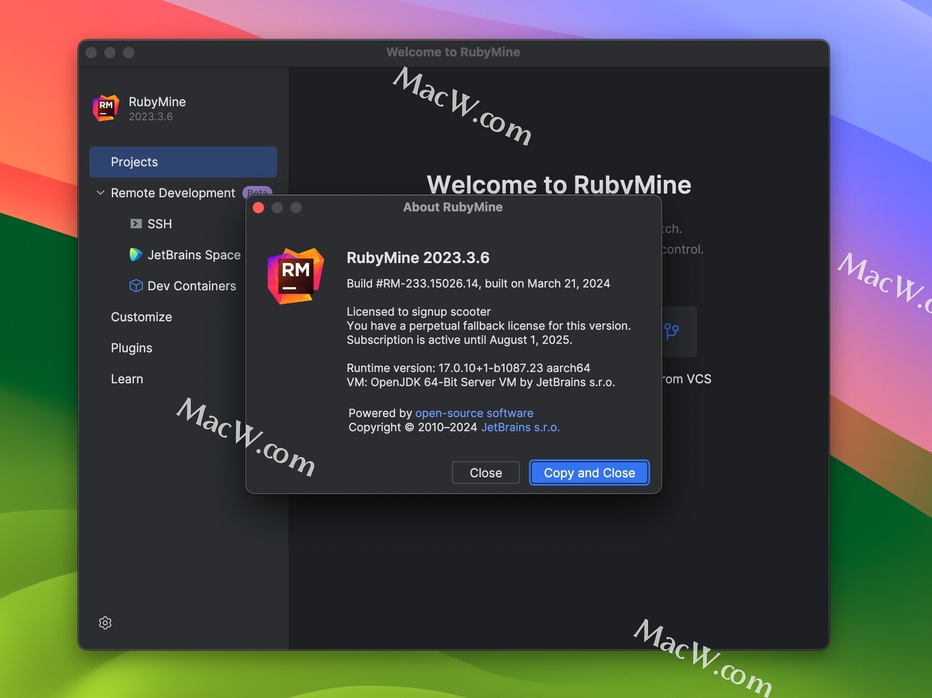 RubyMine激活2023.3.6(JetBrains RubyMine 2023 for mac(强大的Rails／Ruby开发工具))