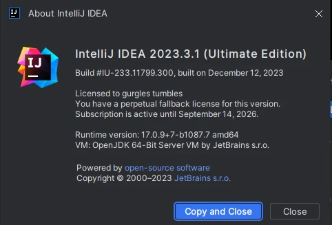 Idea激活2024.1.4(【2023最新版本】IntelliJ IDEA2023.3.1激活激活成功教程安装教程（附激活工具+激活码）)