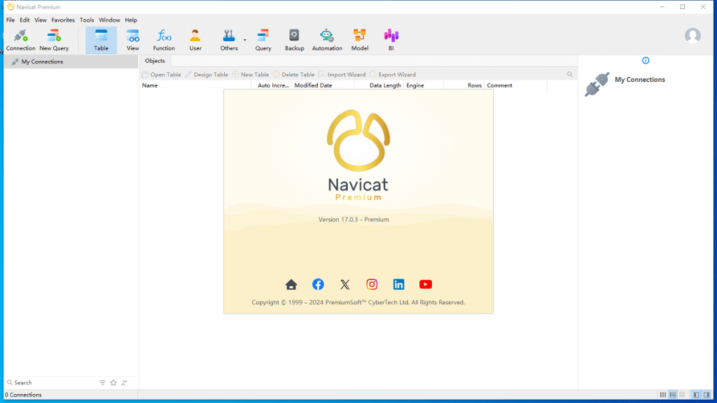 图片[1]-Navicat Premium 17.0.4 (x64) 数据库开发工具绿色版-一键开心网