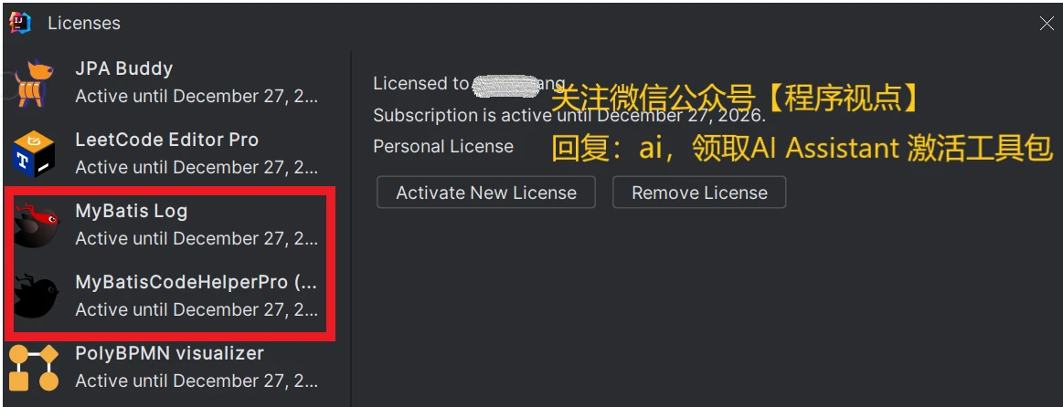 Idea激活2023.3.6(IntelliJ IDEA 2023.3 的 AI Assistant 终于被激活了，但我是这样干的!)