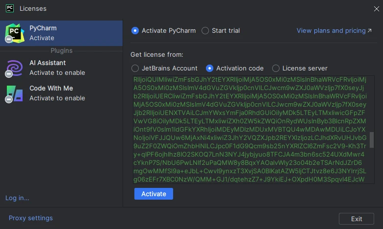 PyCharm激活2024.1.3(最新 pycharm 2023.3 专业版安装与激活(带激活工具激活码))