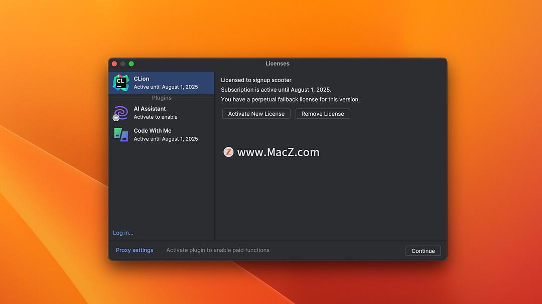 Clion激活2023.3.4(JetBrains CLion 2023 for Mac v2023.3.4中文激活成功教程版 附安装教程)