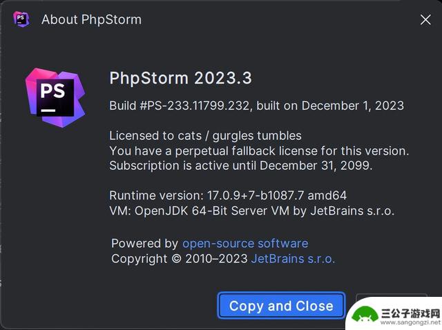 最新 PhpStorm 2023.3.1 专业版安装与激活(带激活工具激活码)