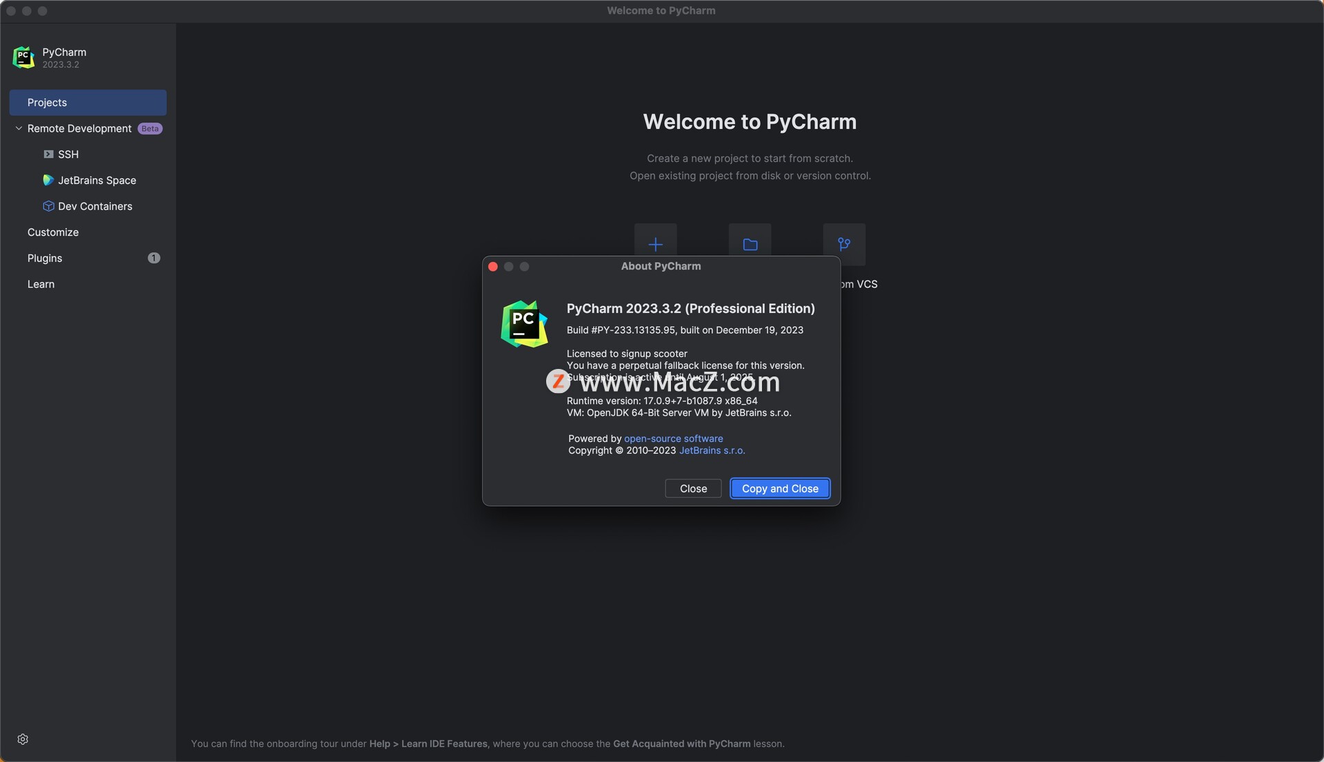 PyCharm激活2023.3.2(pycharm pro for mac(Python编辑开发) v2023.3.2中文激活版)