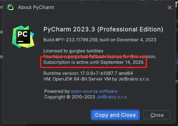 Idea激活2023.3.6(最新 PyCharm 2023.3 AI版本，激活成功教程版安装教程（附激活码，亲测有效)