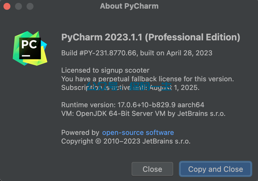 Rider激活2024.1.3(Pycharm 2023.1.1 最新激活成功教程激活教程 专业版激活成功教程 一键激活)