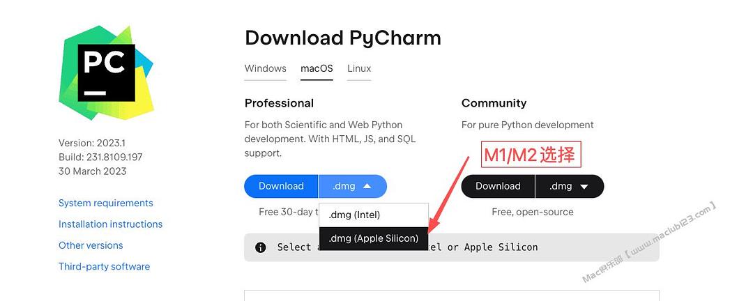 PyCharm激活2023.1(PyCharm 2023.1 for Mac 永久激活成功教程)